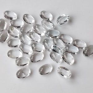 Natural Super Top Quality White Topaz 3x6mm Oval shape cabochon AAA Quality