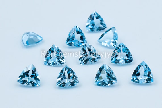 3.82 ct Natural sky blue Topaz loose gemstone for sale wholesale