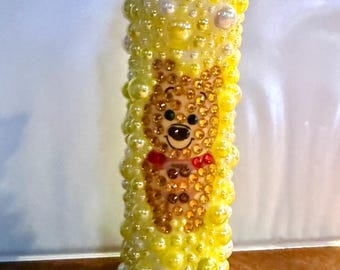 Disney’s POOH Bear - Bedazzled BINGO dauber. Refillable. 3oz. Red Ink