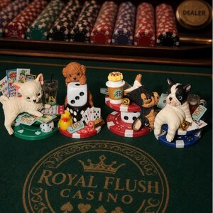 Lucky Dog Poker Chip: Blackjack, Bingo, Casino Charm