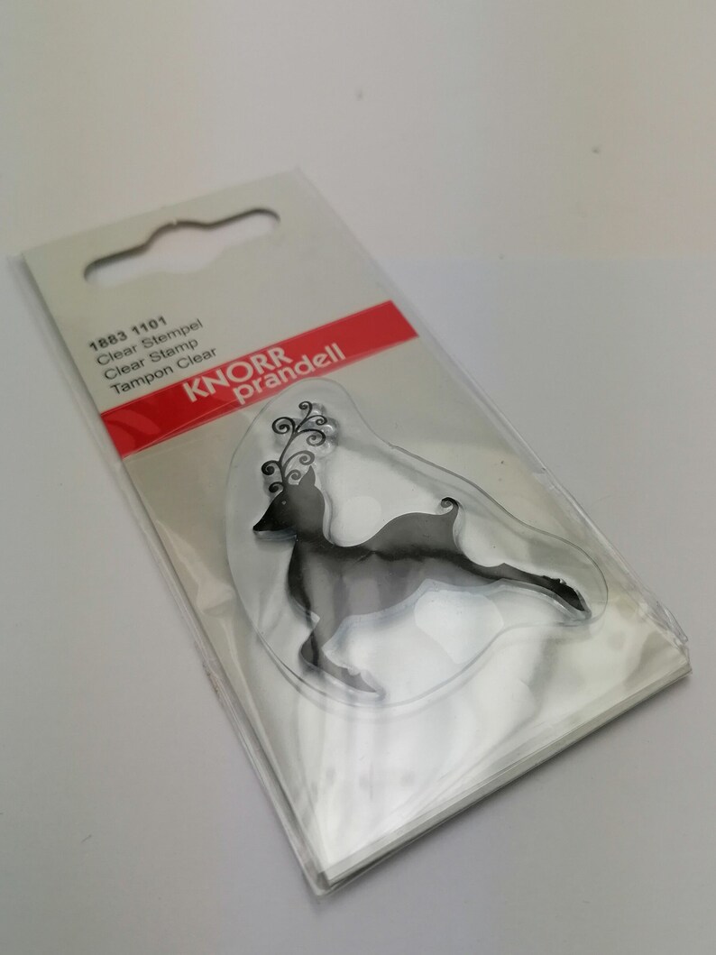 Stempel von Knorr Prandell mit einem Hirsch, clear stamps Bild 3