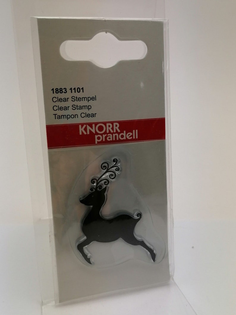 Stempel von Knorr Prandell mit einem Hirsch, clear stamps Bild 1