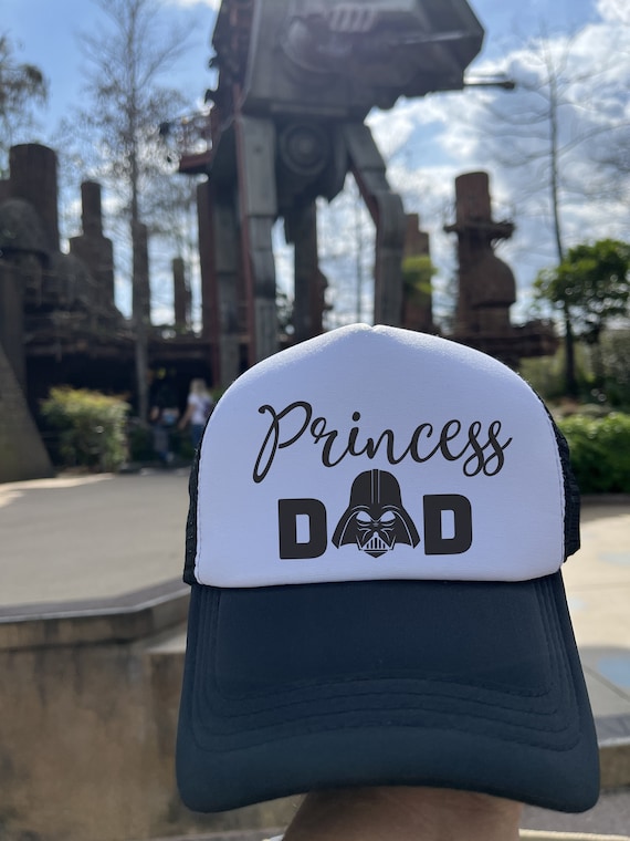 Princess Dad Darth Vader Trucker Hats•Theme Park Hats•Mickey Hats•Disney  Princess Hats•Disney Family Vacation Hats•Gift From Travel Agents