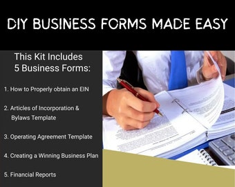 DIY Business Das Ultimative Business Formation Kit