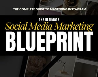 Der komplette Ratgeber zum Beherrschen von Instagram | Social Media Blaupause