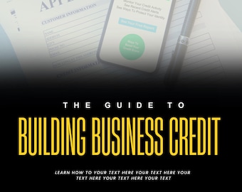 Anleitung zum Aufbau von Krediten: Schritt-für-Schritt Playbook (Instant Download)