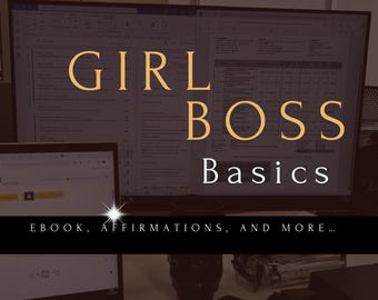 Girl Boss Basics | Ebook, Affirmationen & Mehr