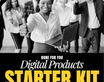 Done-For-You Digital Produkte Starter Kit | Start in 30 Tagen