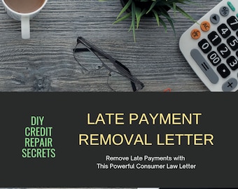 DIY Kredit Reparatur Verspätete Zahlung Umzugsbrief