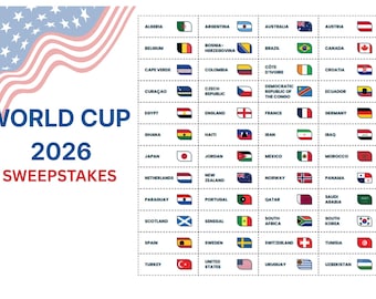 World Cup 2026 Sweepstakes digital download
