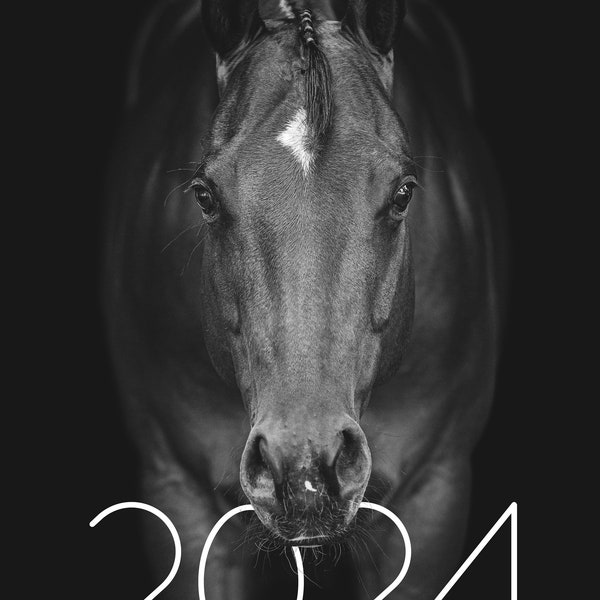 CALENDAR WESTERN HORSES 2024