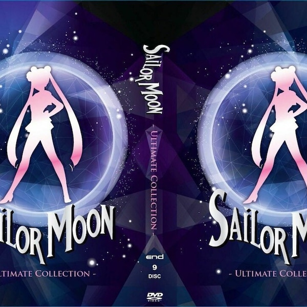 New Set Dvd Anime S.Moon Ultimate Collection Season 1 2 3 4 5 + 3 Movies Complete Box Set All Region Fast Express Shipping