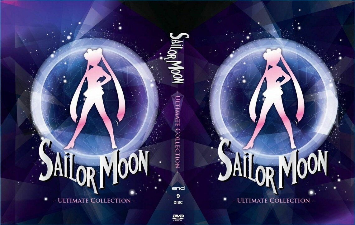 Sailor Moon DVD box poster