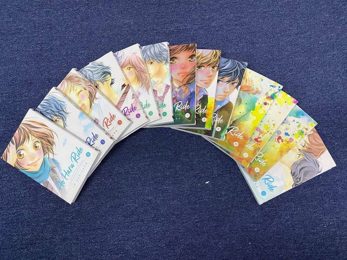 Ao Haru Ride Magna Set (Book 1 - 6): lo Sakisaka: : Books