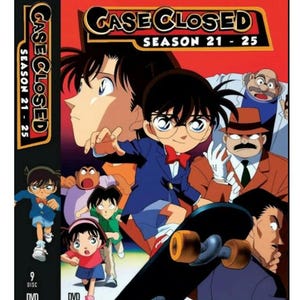Nieuwe set dvd anime detective conan zaak gesloten seizoen 21-25 Engelse ondertiteling en alle regio complete boxset snelle expresverzending