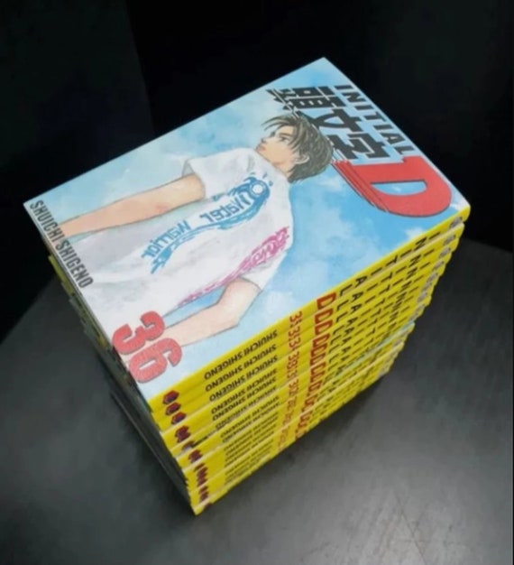 New Set Anime Comic Initial-d by Shuichi Shigeno Volume . 1 