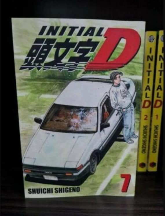 INITIAL-D Shuichi Shigeno Manga Anime Comic Volume 1-36 Full Set