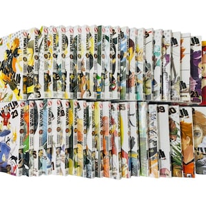 Gratis verzending manga strip Japanse anime volume 1-45 volledige set Engelse strip DHL Express