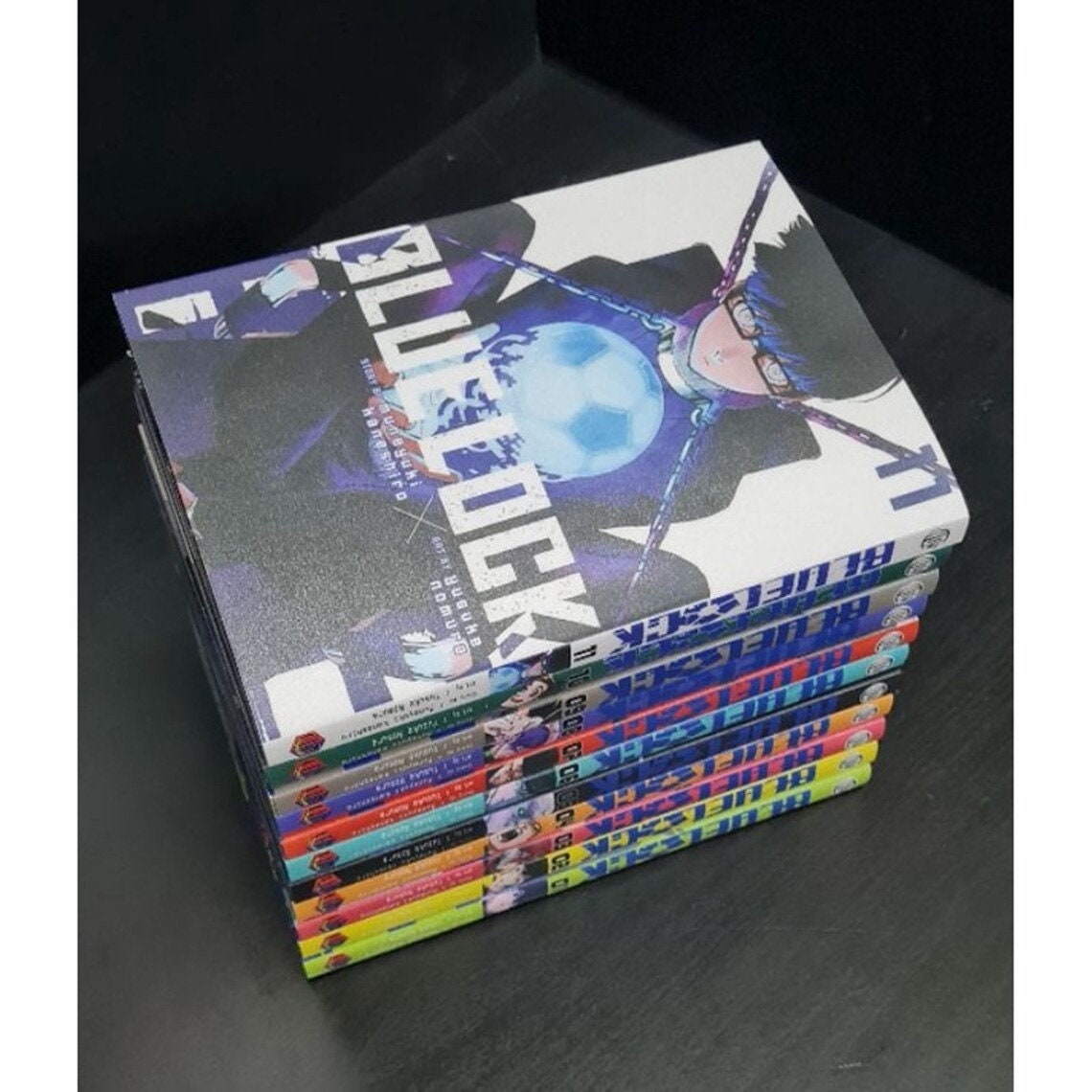 Blue Lock Cartoon Manga Book Set, 3 Livros, Conjunto de Personagens, 1 Volume, Extra 2 Volumes