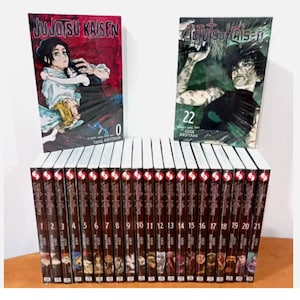 Jujutsu Kaisen Manga Volumes 0-24 Engelse versie Volledige set Engelse manga Strip fysiek boek | DHL Express