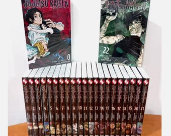 Jujutsu Kaisen Manga Bände 0-27 Englische Version Kompletter Satz Englischer Manga Comic Physisches Buch | DHL Express