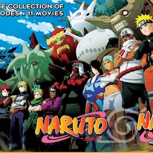 Anime-dvd Engelse AUDIO Complete Series Vol.1-720 + 11 Movies English Dubbed End Gratis en uitdrukkelijke verzending