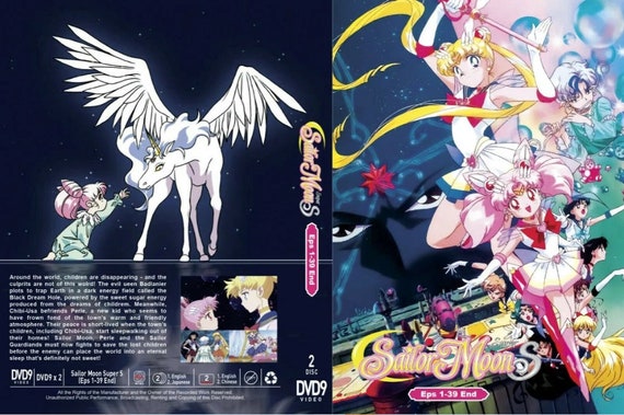New Set Dvd Anime Complete Sailor Moon Season 1-5 1992-1996 