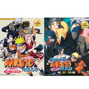 DVD Naruto Clássico - Coleção Completa - 220 Episódios