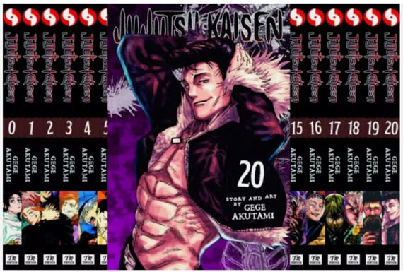 呪術廻戦 マンガ 0-24巻 英語版 フルセット 英語版 マンガコミック
