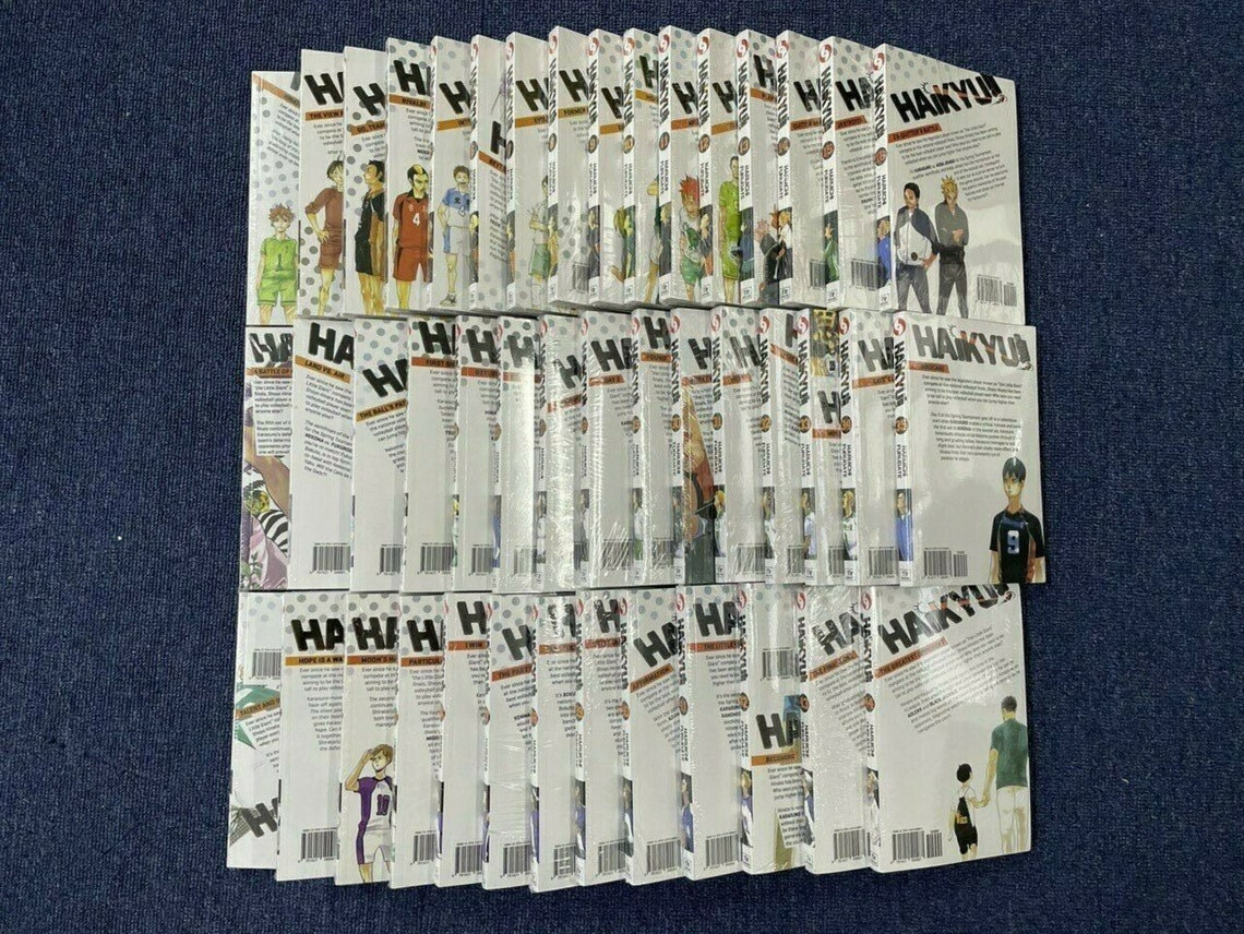 Haikyuu japanese manga book Vol 1 to 45 set comic Haruichi Furudate anime  used