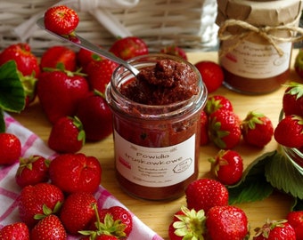 Confiture de fraises 100 % SANS SUCRE AJOUTÉ Sans conservateur