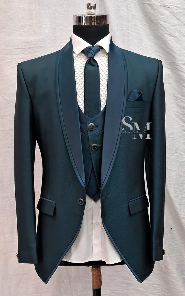 Teal Tie OTAA Tiffany Turquoise Spa Satin Necktie Casual Ties For