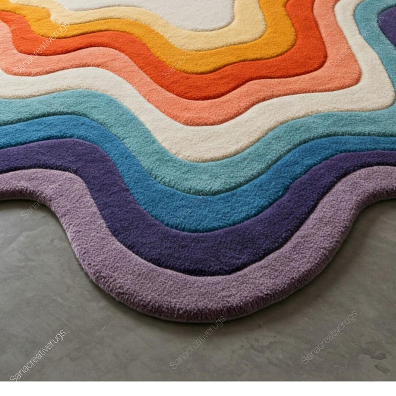 Sanacreativerugs Wool Rug - Thumbnail 5