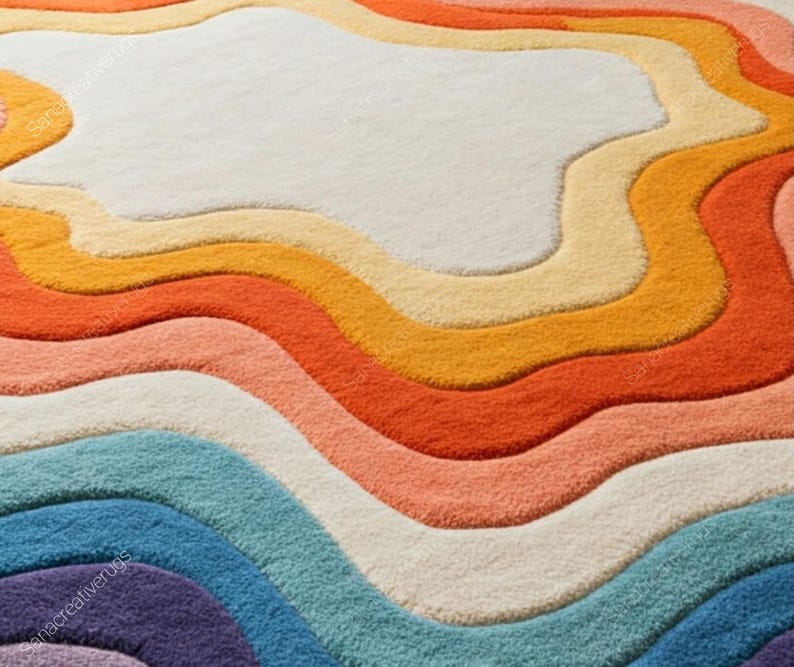 Sanacreativerugs Wool Rug - Thumbnail 3