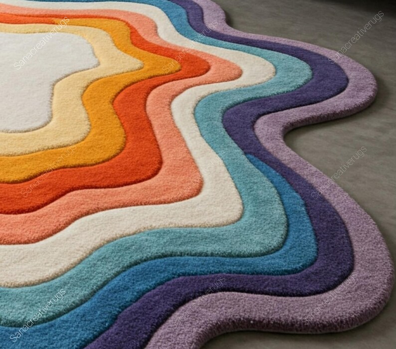 Sanacreativerugs Wool Rug - Thumbnail 4