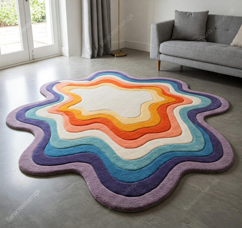Sanacreativerugs Wool Rug