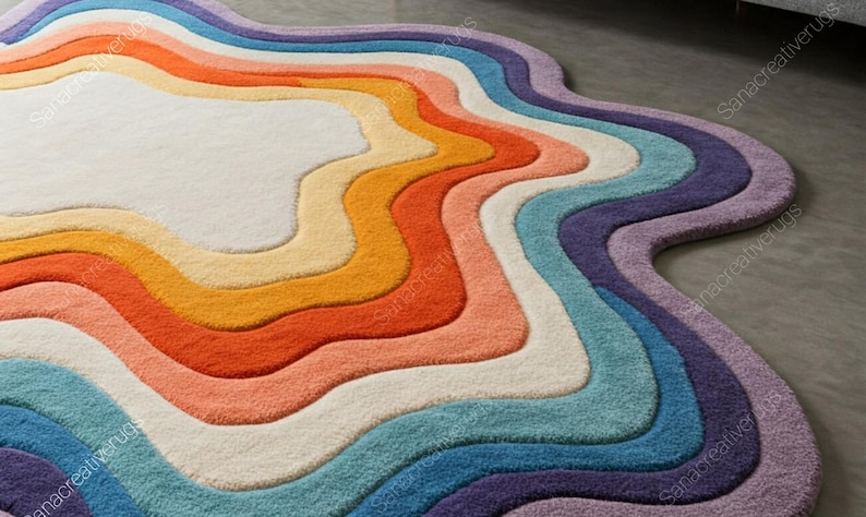 Sanacreativerugs Wool Rug - Thumbnail 2