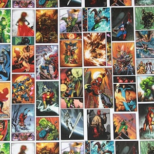 Tessuto Marvel Avengers, tessuto Capitan America, tessuto cartoni animati, tessuto di cotone anime, a mezzo metro