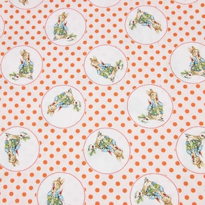 Peter Rabbit Fabric Beatrix Potter Fabric Cartoon Fabric Anime Cotton Fabric By The Half Yard