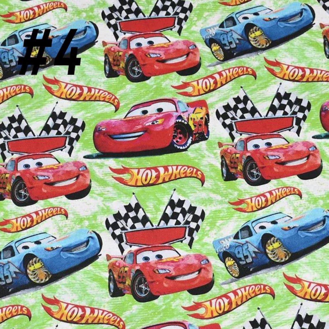 Cars Pixar Pattern Disney Pixar Cars Print Fabric Cartoon Fabric Cartoon Cotton Fabric by ...