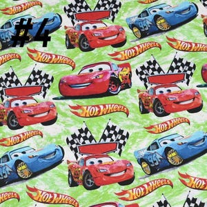 Disney Pixar Cars Print Fabric Cartoon Fabric Cartoon Cotton Fabric By The Half Yard #4
