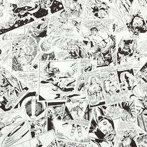 Tessuto Marvel Avengers, tessuto Capitan America, tessuto cartoni animati, tessuto di cotone anime, a mezzo metro