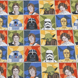 Star Wars Fabric Baby Yoda Fabric The Mandalorian Cartoon Fabric Anime Cotton Fabric By The Half Yard