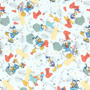 Donald Duck Fabric Cartoon Fabric Anime Cotton Fabric By The Half Yard