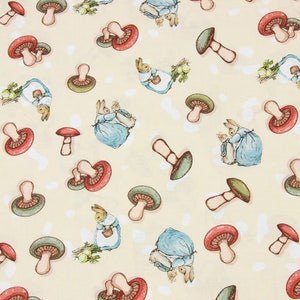 Peter Rabbit Fabric Beatrix Potter Fabric Cartoon Fabric Anime Cotton Fabric By The Half Yard