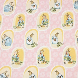 Peter Rabbit Fabric Beatrix Potter Fabric Cartoon Fabric Anime Cotton Fabric By The Half Yard