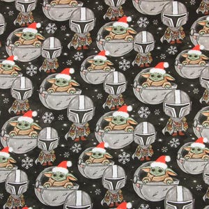 Star Wars Fabric Baby Yoda Fabric The Mandalorian Cartoon Fabric Anime Cotton Fabric By The Half Yard