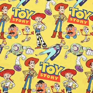 Disney Toy Story Fabric Toy Story Buzz Fabric Cartoon Fabric Anime Cotton Fabric By The Half Yard