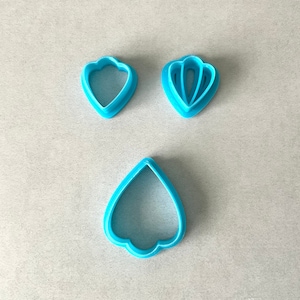 Polymer clay cutter Clay cutters Polymer clay earrings cutter Handmade earrings Statement dangle earrings Clay tools Cookie Cutter