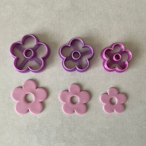 Mini Daisy Clay Cutter / Polymer Clay Tools / Jewellery Tools / Earring Making / Clay Tools